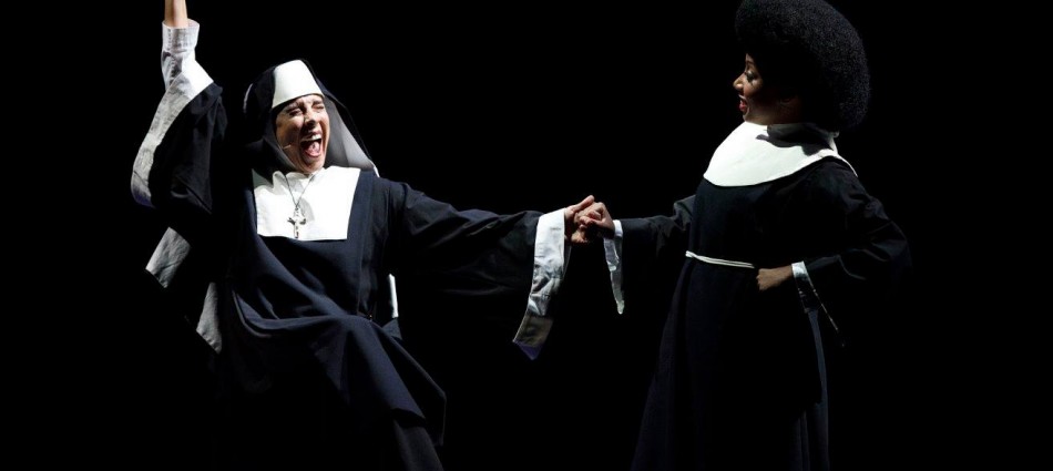 LA NOSTRA POLIEDRICA ATTRICE JACQUELINE MARIA FERRY DEBUTTA CON SISTER ACT AL TEATRO BRANCACCIO DOMANI 1° FEBBRAIO