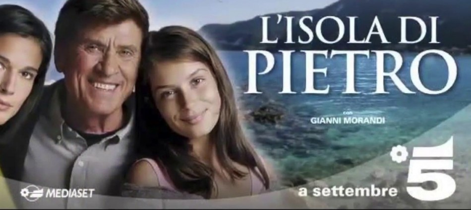 L'Isola di Pietro nuova fiction di canale 5 con Gianni Morandi e il giovane attore YD'Actors Luca Grispini