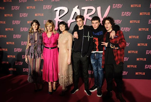 ALICE PAGANI, ATTRICE YD'ACTORS, IN "BABY" BY NETFLIX!